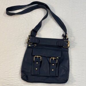 Navy Crossbody Shoulder Bag